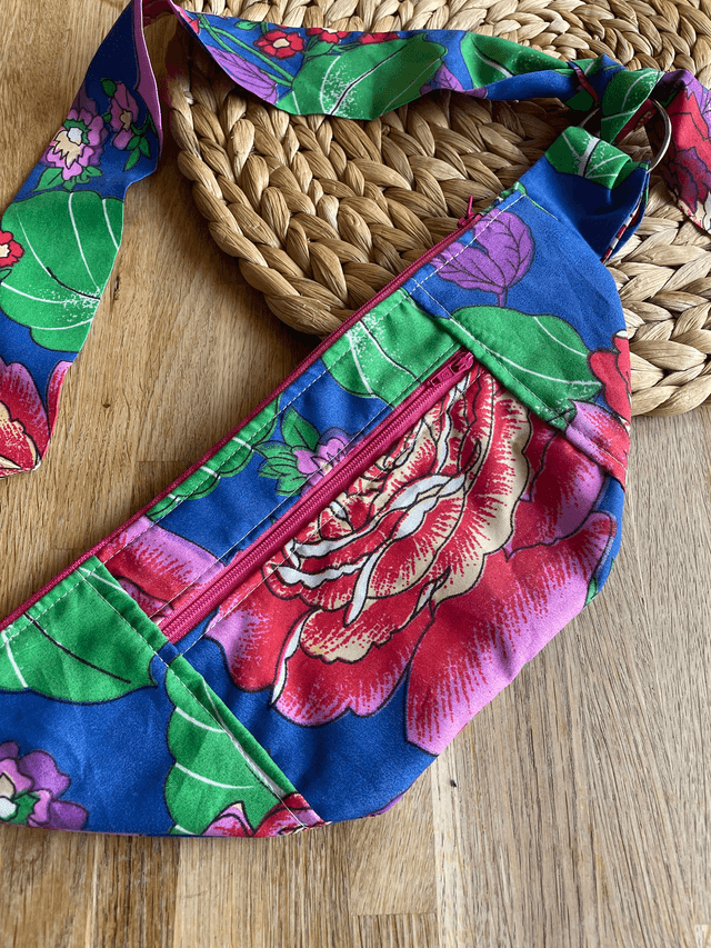 Pouch Tropicana Azul