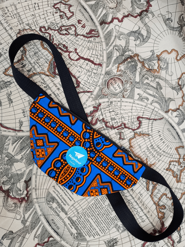 Pouch viajante azul