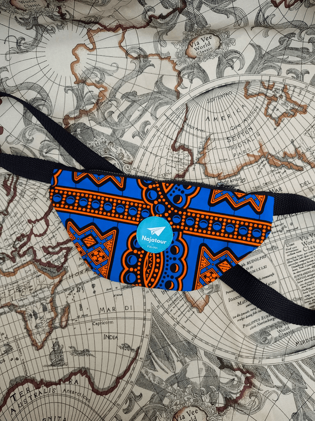 Pouch viajante azul