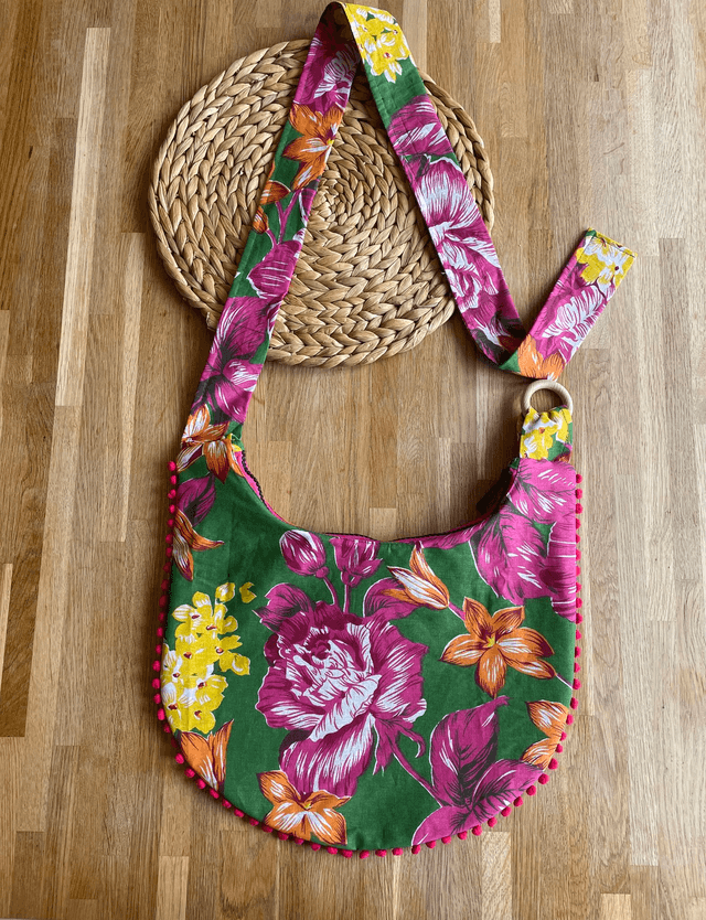Bag Tropicana Verde &amp; Rosa