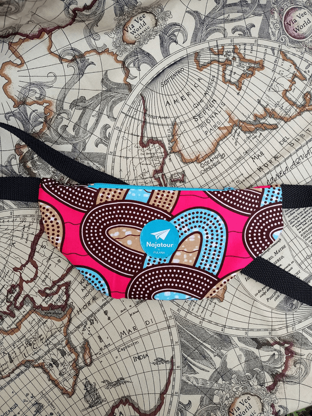Pouch viajante Rosa